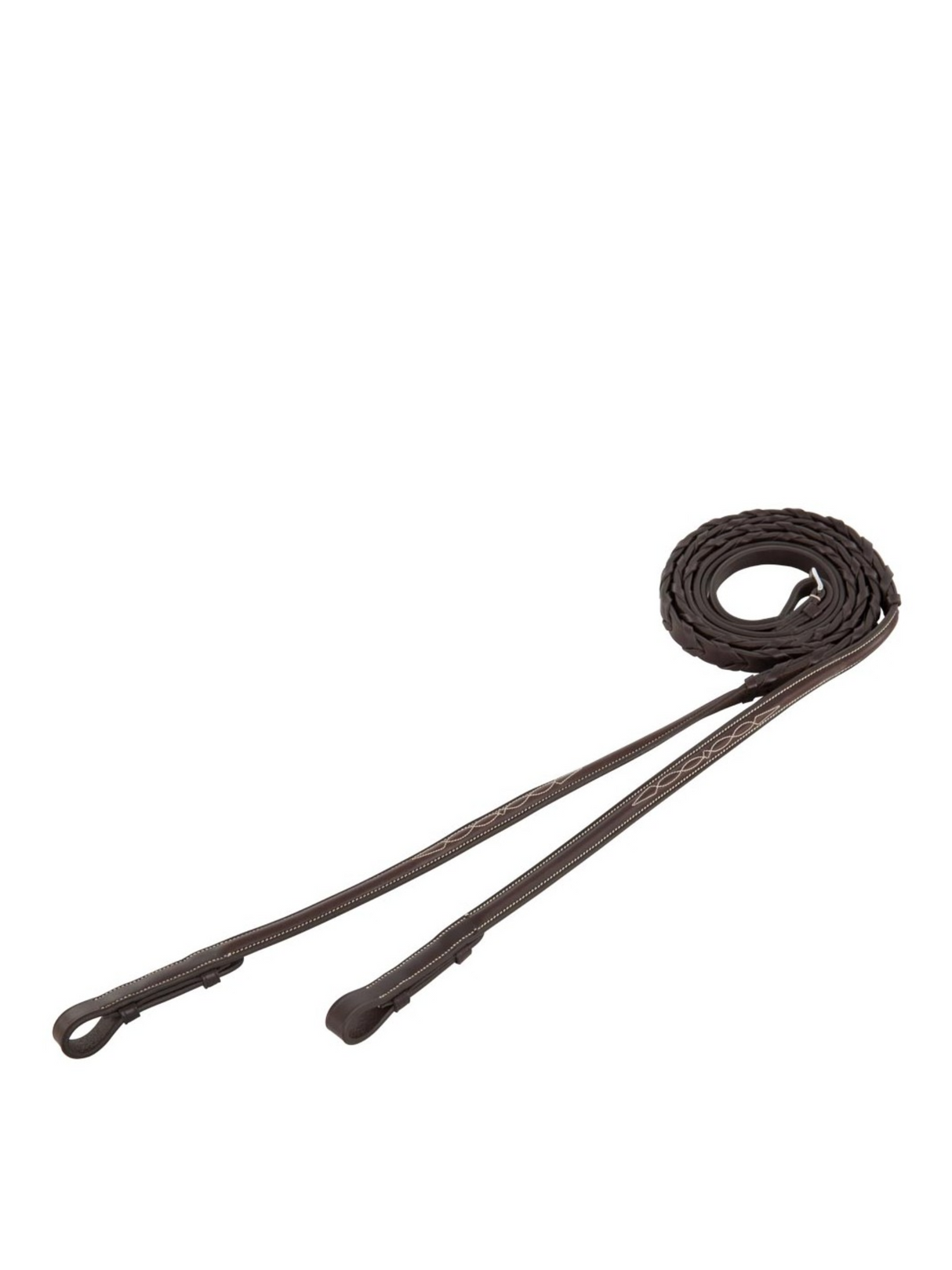 Classic braided reins