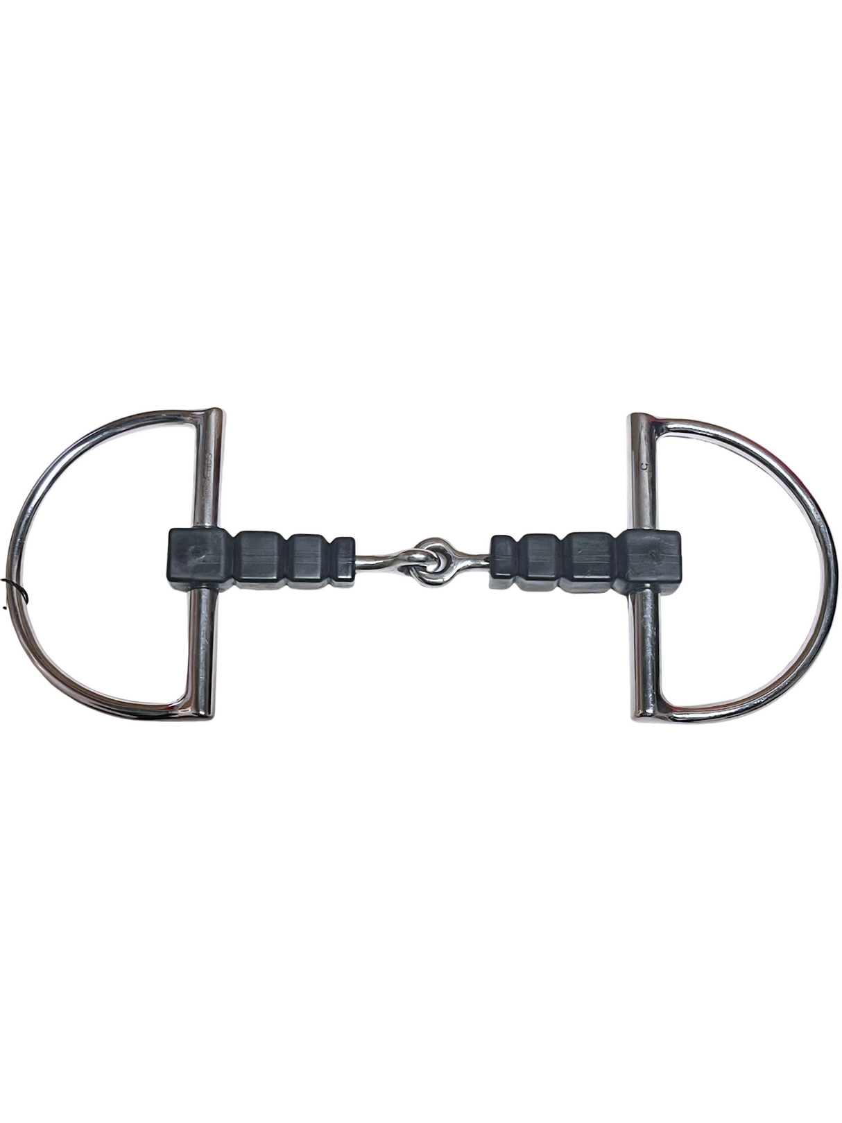 Mors Classique Anneaux en D Caoutchouc Block