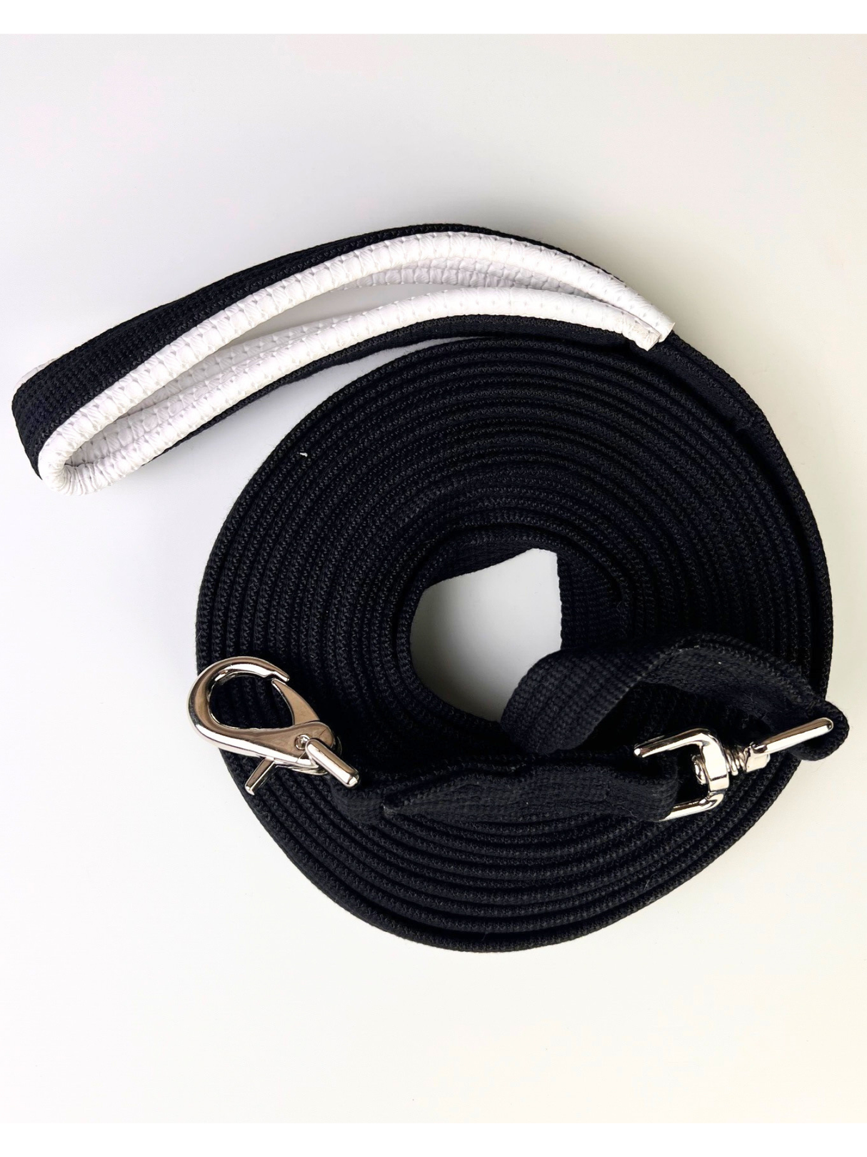 25' Black Cotton Training Lead