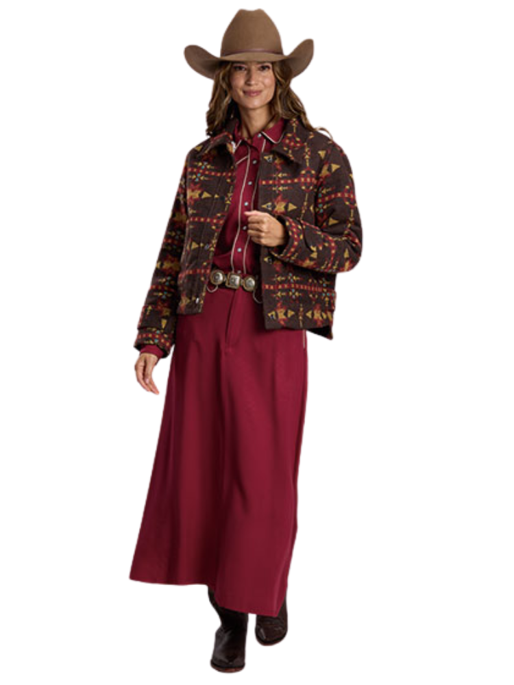 Manteau western Oversized Aztec Blanket - Femme