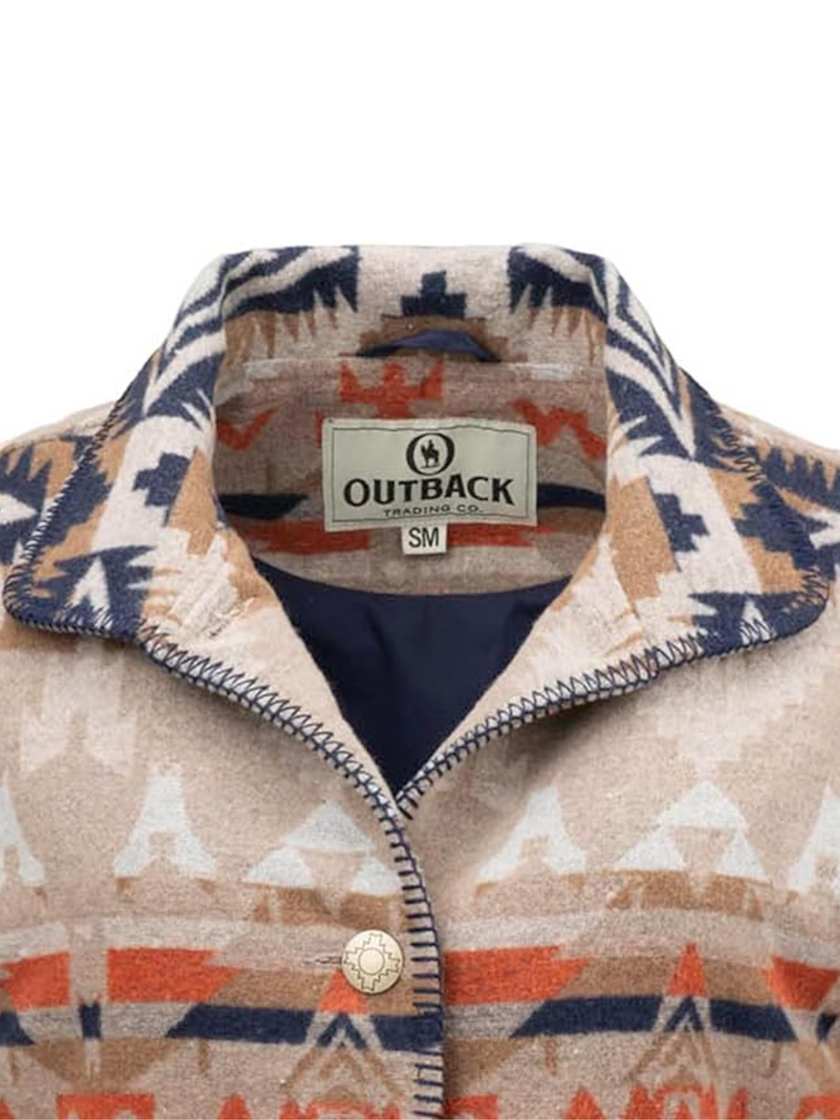 Veste longue sans manches Stockard - Femme