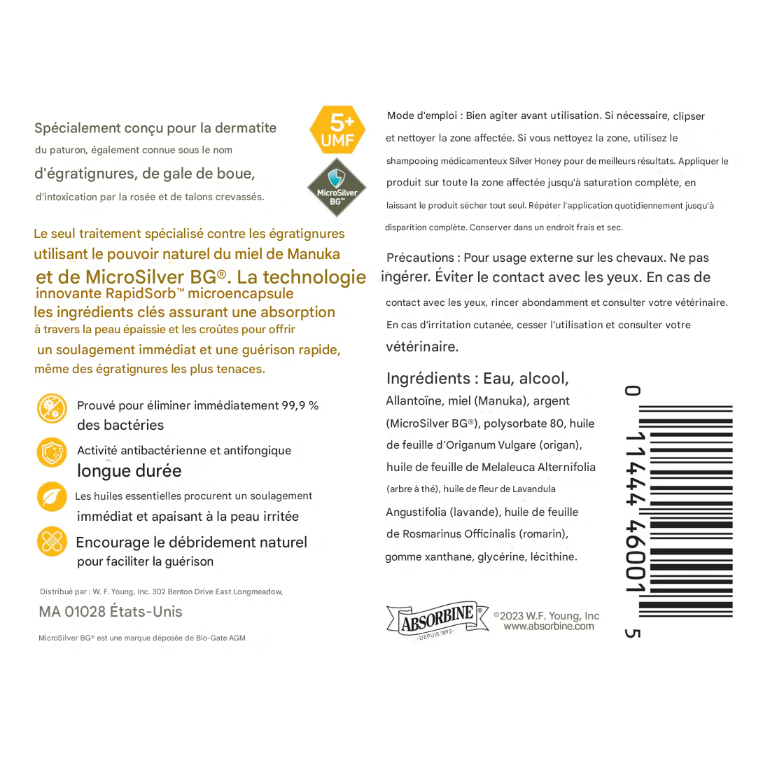 Silver Honey Mud Defense Spray