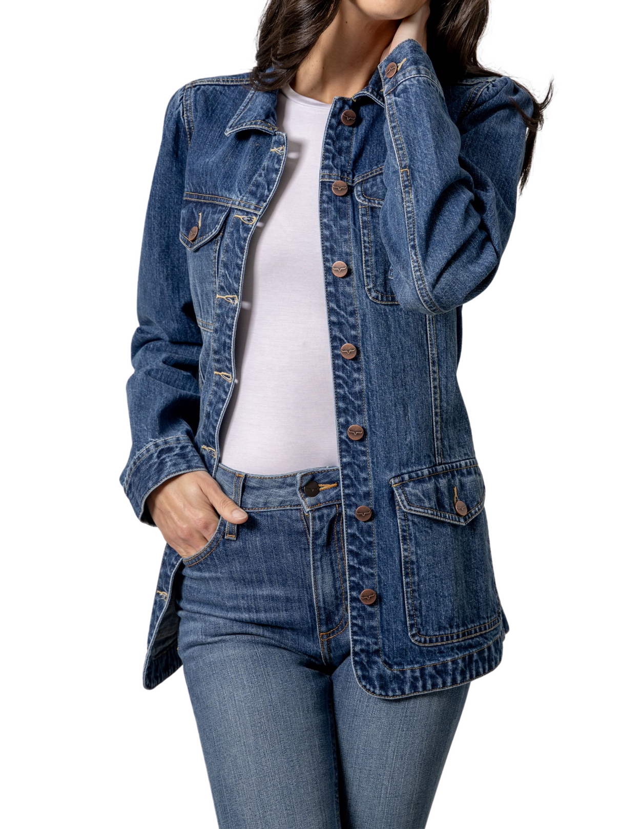 Veste en Jean Becca Rae - Femme