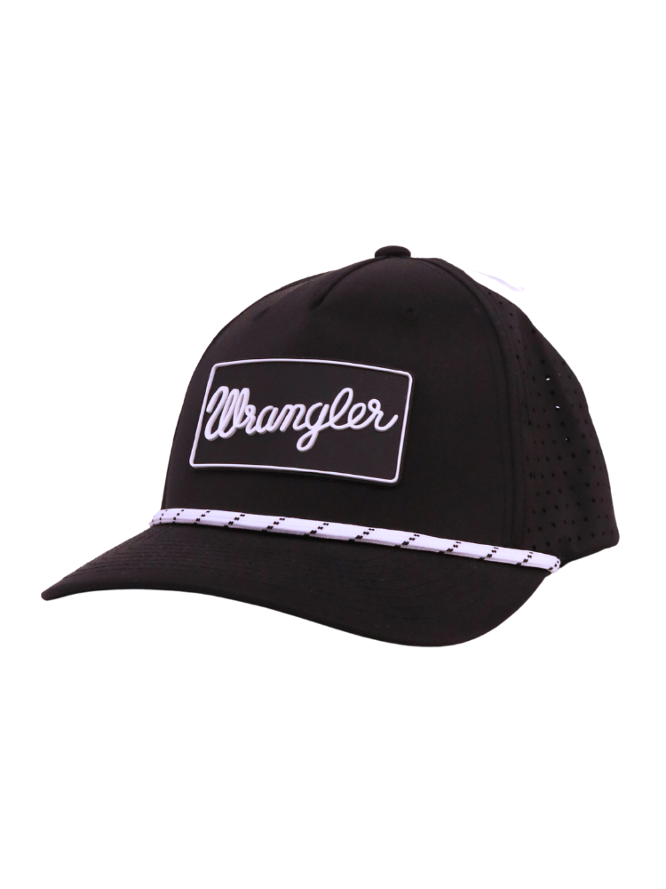 Black Circuit Patch Cap