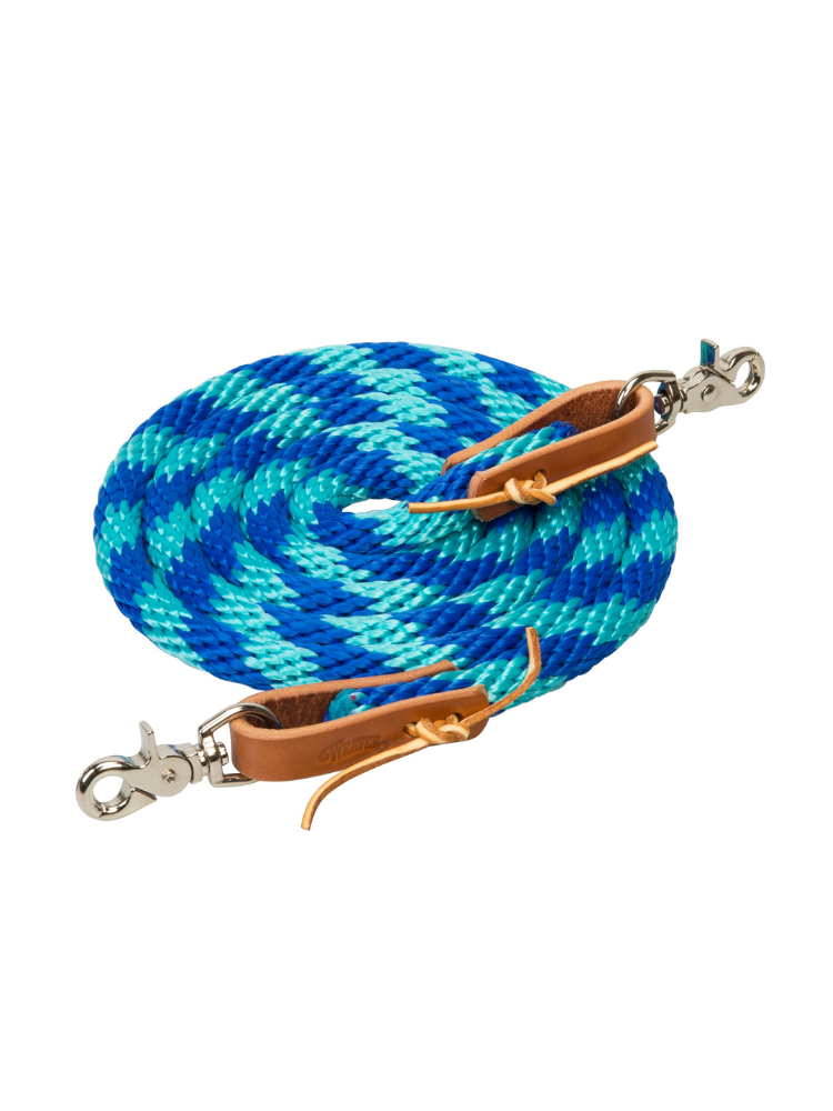 Western Roper Reins in Poly