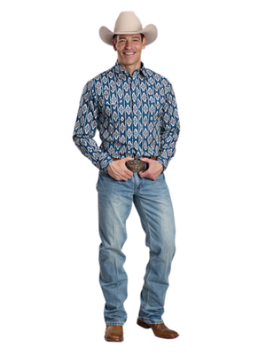 Chemise Western Vertical Serape - Homme