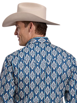 Chemise Western Vertical Serape - Homme