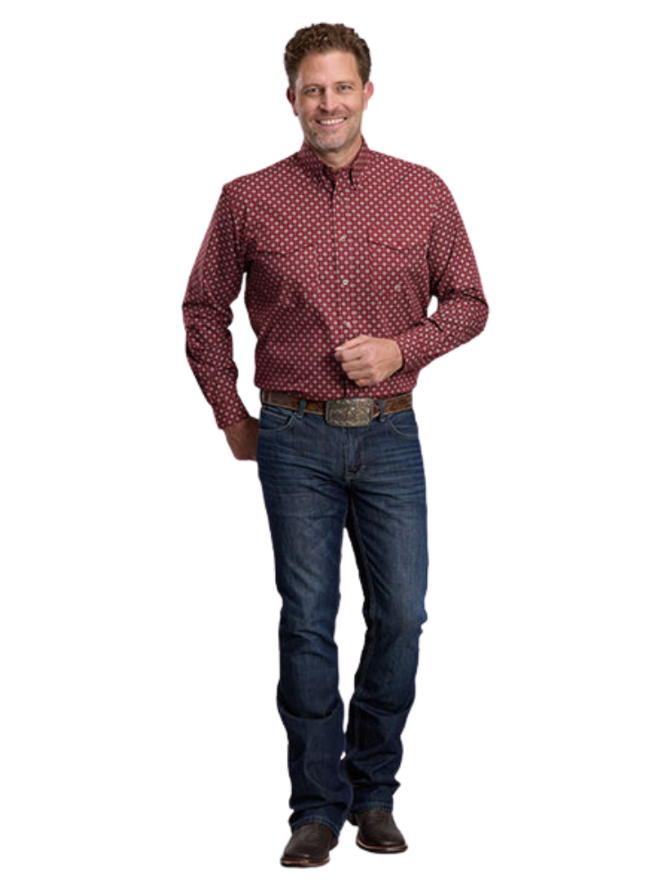 Chemise Western Amarillo Maple Foulard - Homme