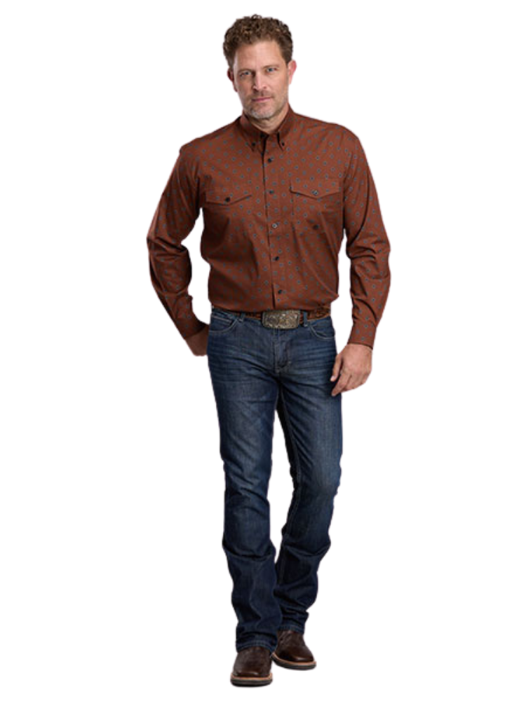 Chemise Western Amarillo Rust - Homme