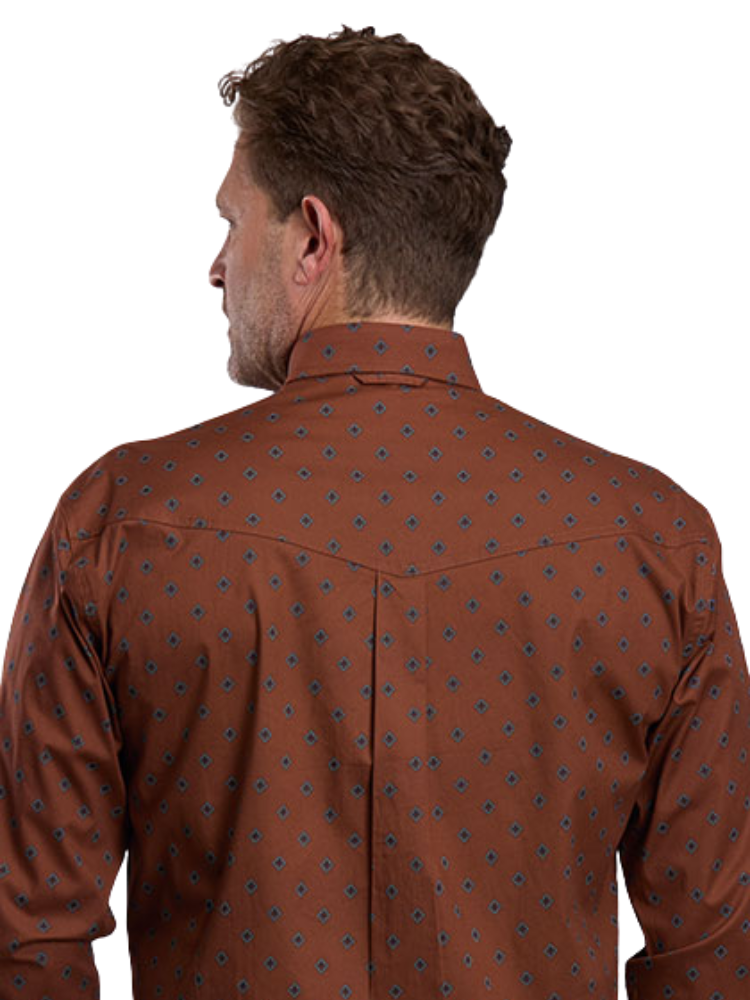 Chemise Western Amarillo Rust - Homme
