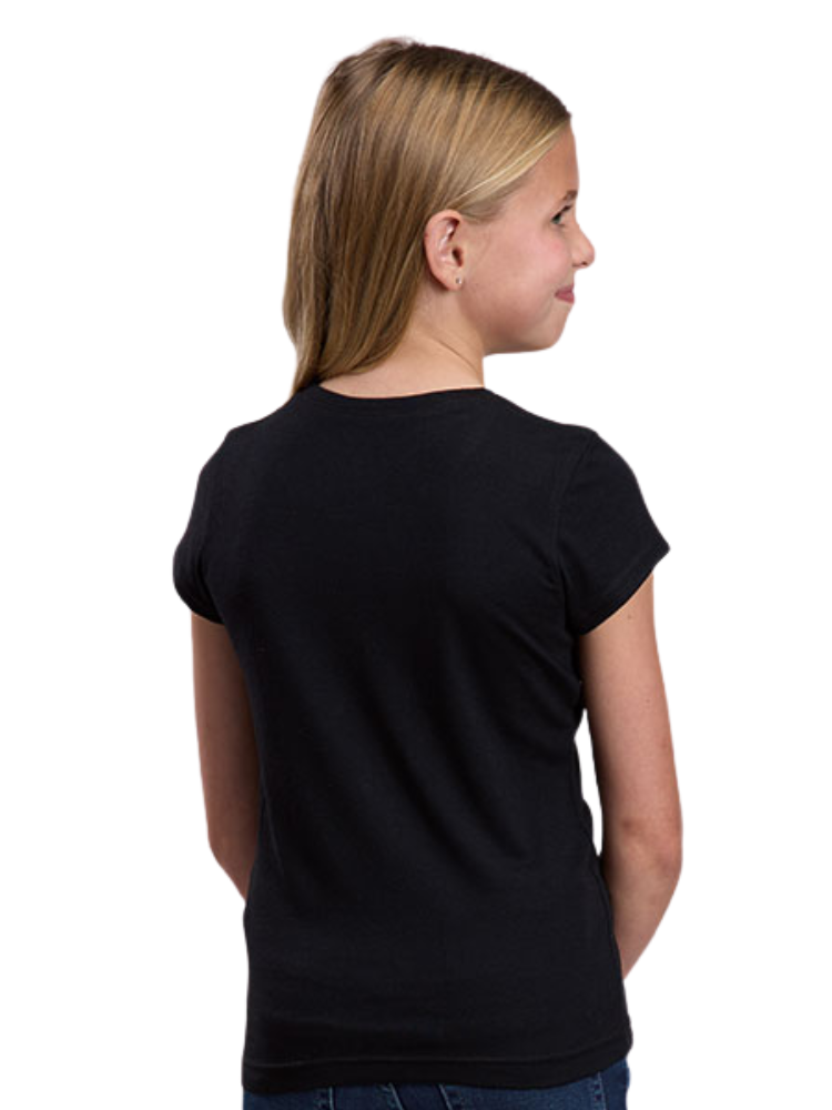 T-shirt Five Star noir - Fille