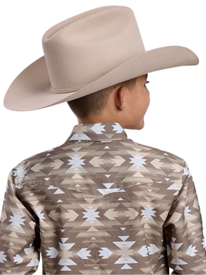 Chemise Western Aztec serape - Garçon