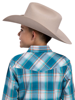 Western Shirt 2890 Sunset Plaid - Child