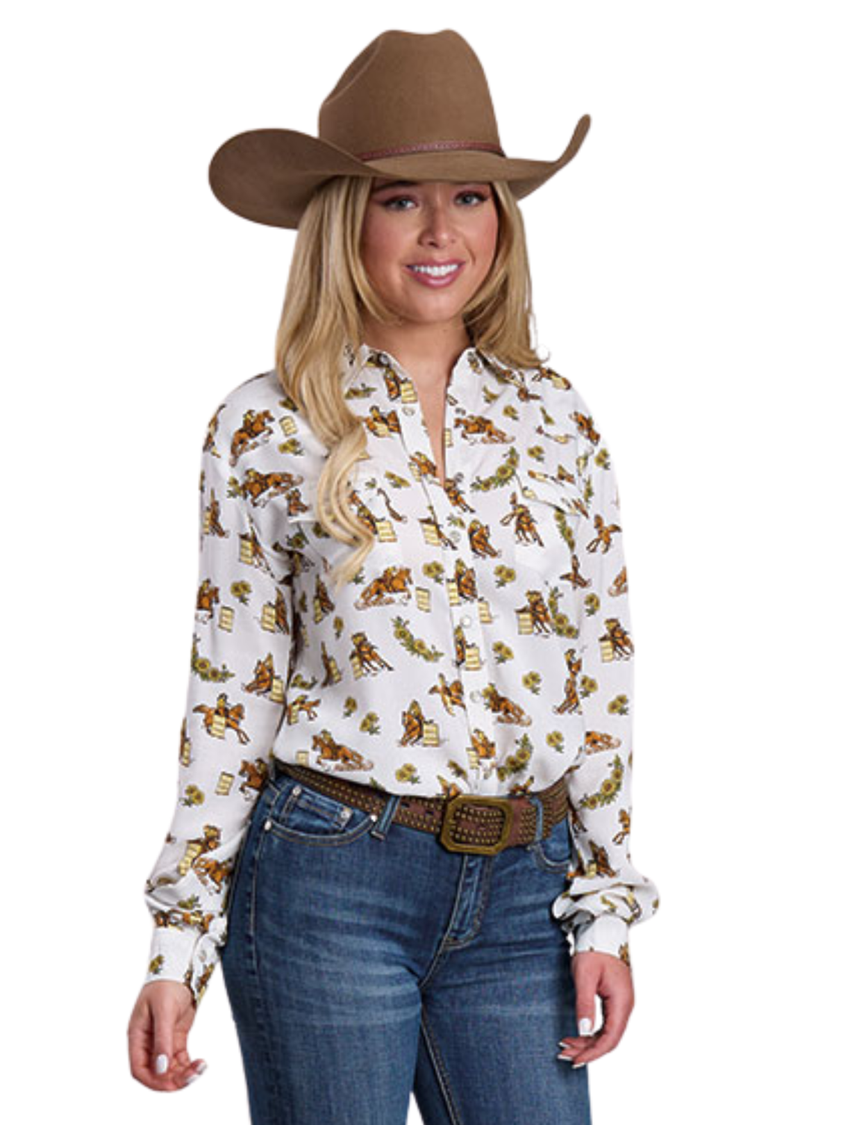 Chemise Western Racers - Femme