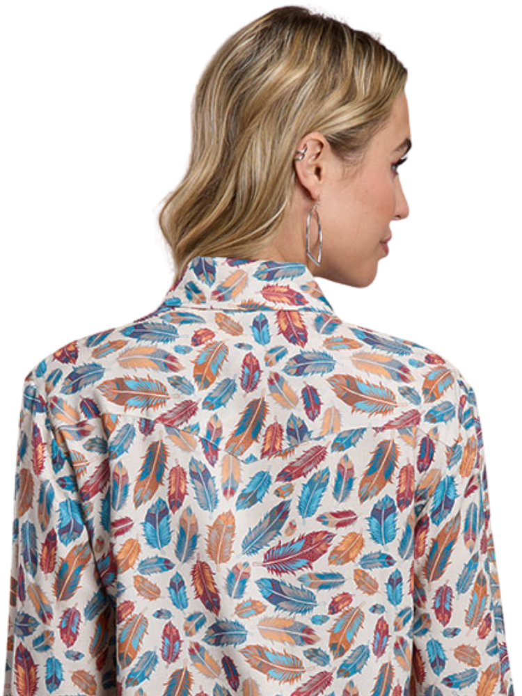 Chemise western Feathers - Femme