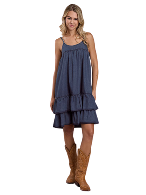 Robe de denim Baby Doll - Femme