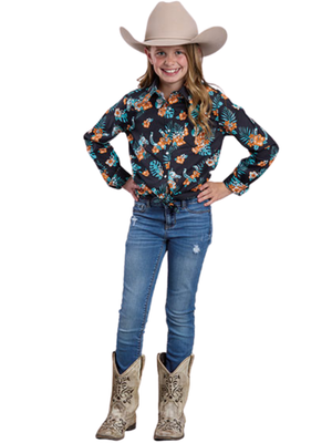 Chemise Western 2834 Hawaïenne - Fille