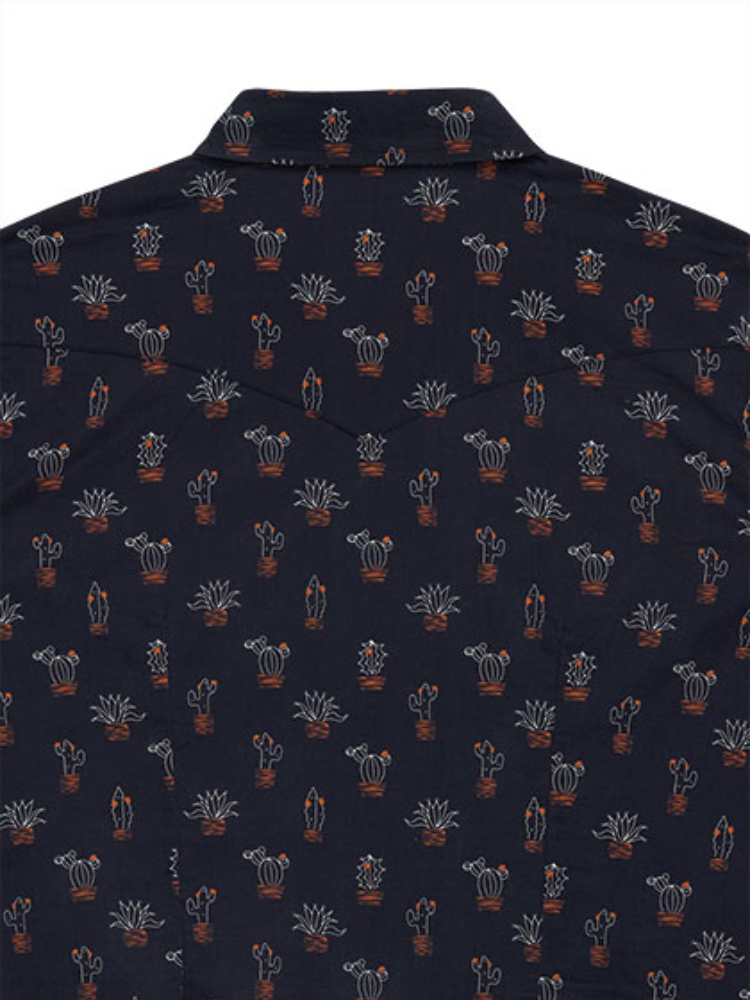 Chemise Western Cactus - Femme