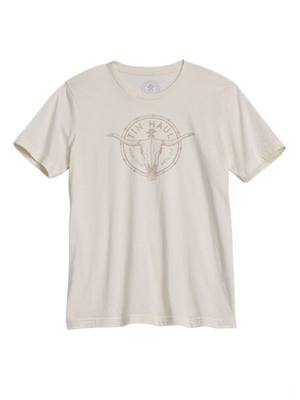 T-Shirt Longhorn in barb wire - Homme