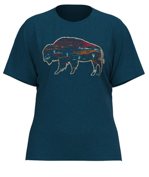 T-shirt Bison Ranch - Femme