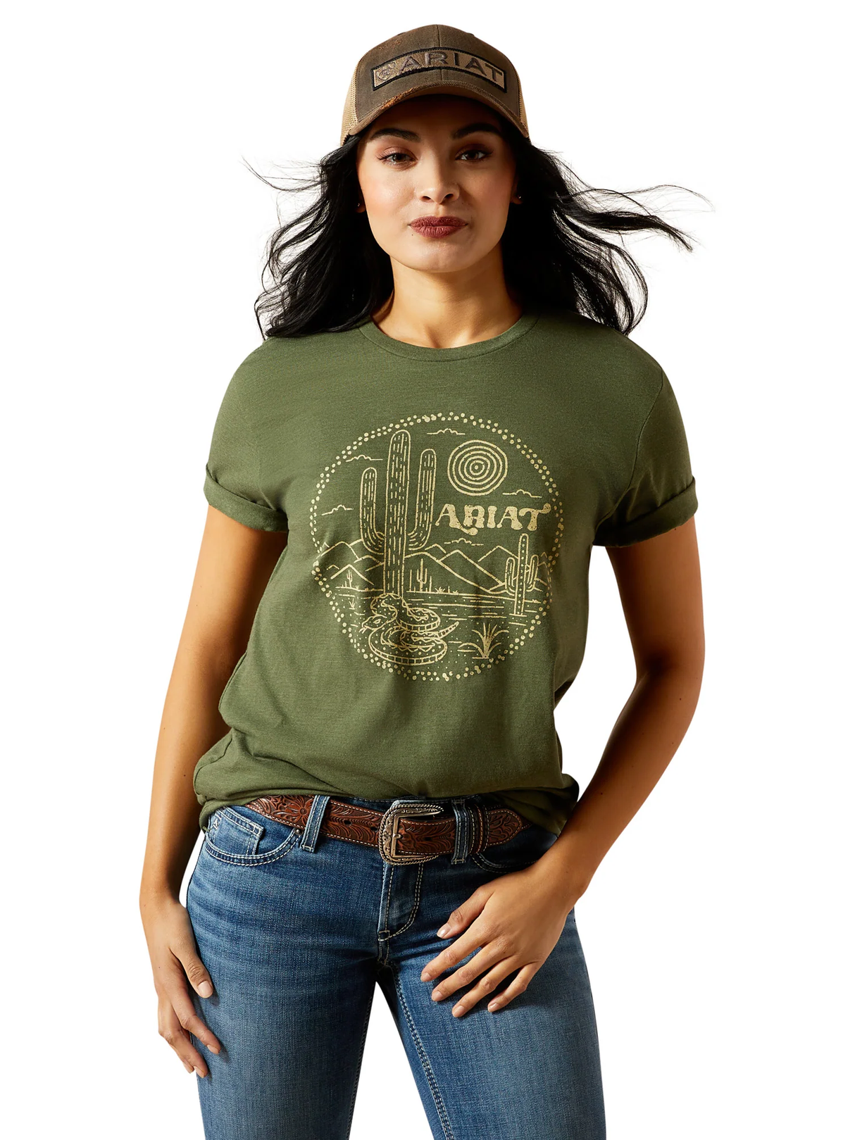 T-Shirt Desert Snake - Femme