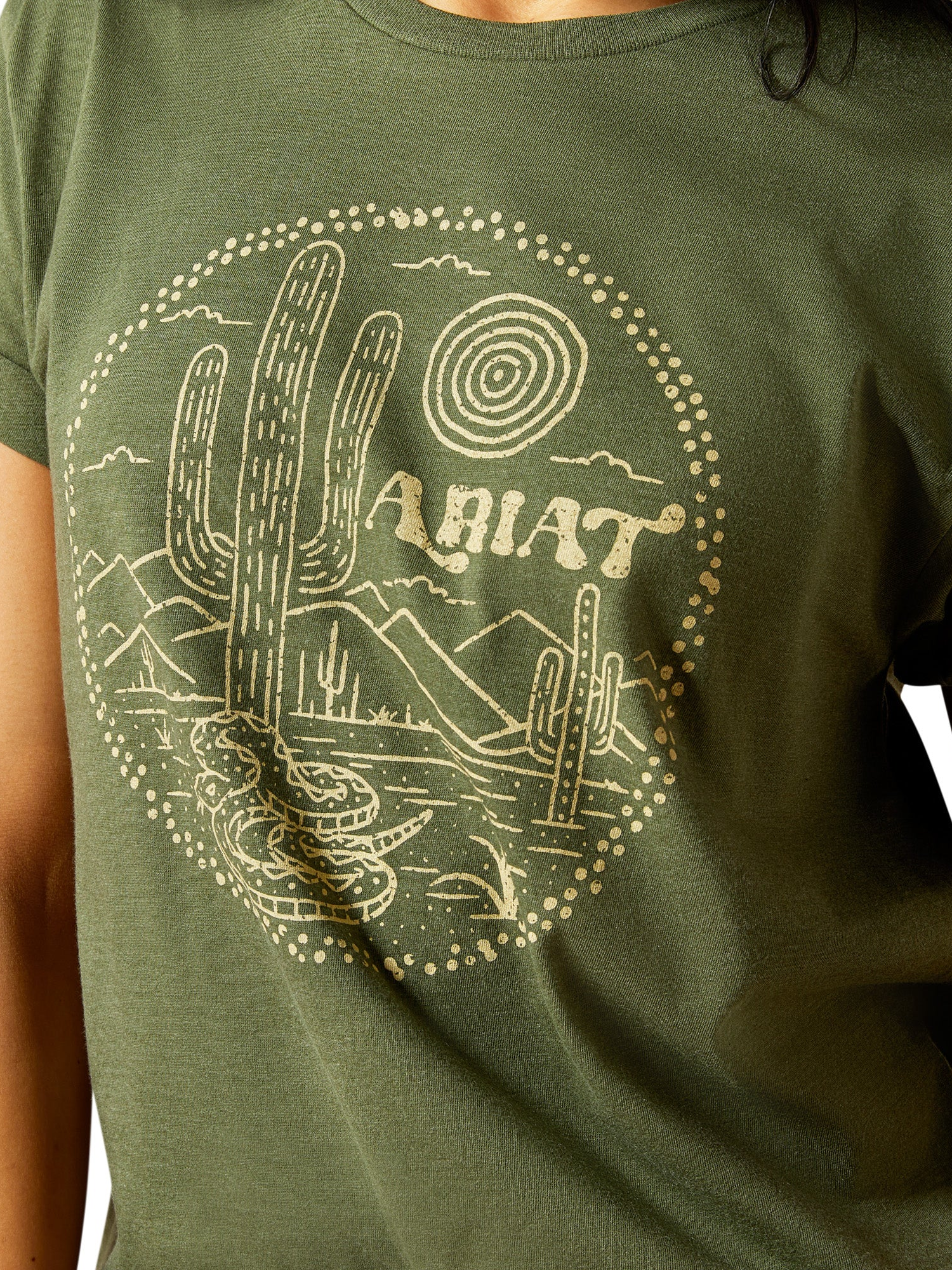 T-Shirt Desert Snake - Femme