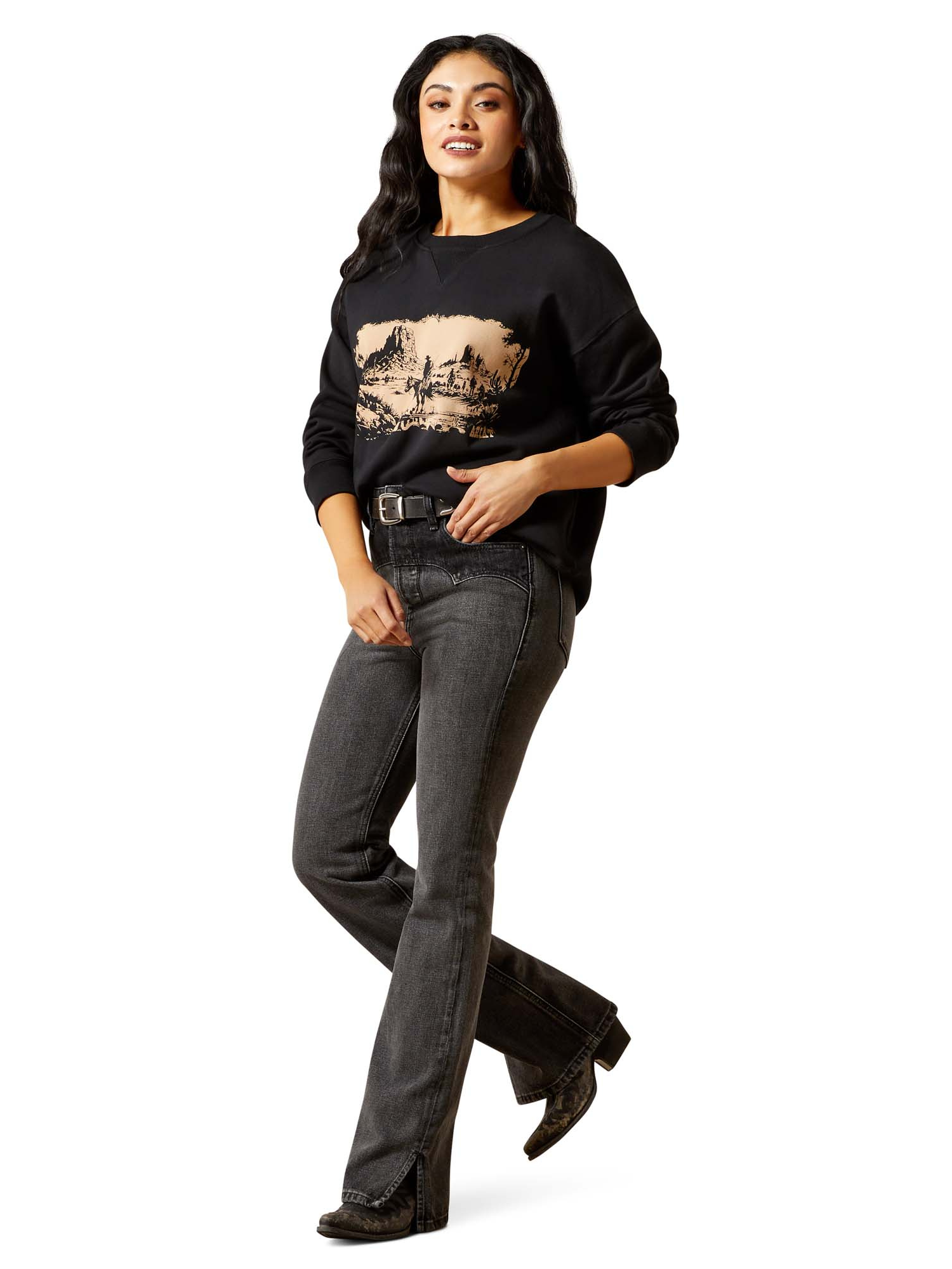 Sweatshirt Outlaw - Femme