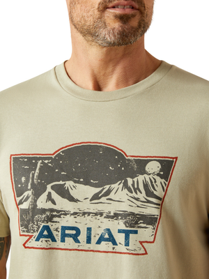 Stamped Landscape T-shirt - Men's