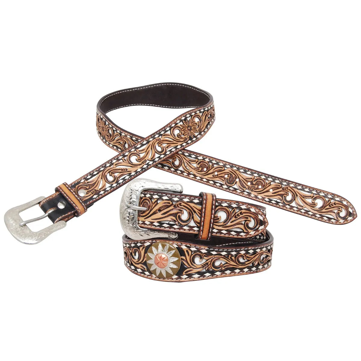 Ceinture White Daisy Filigree - Femme