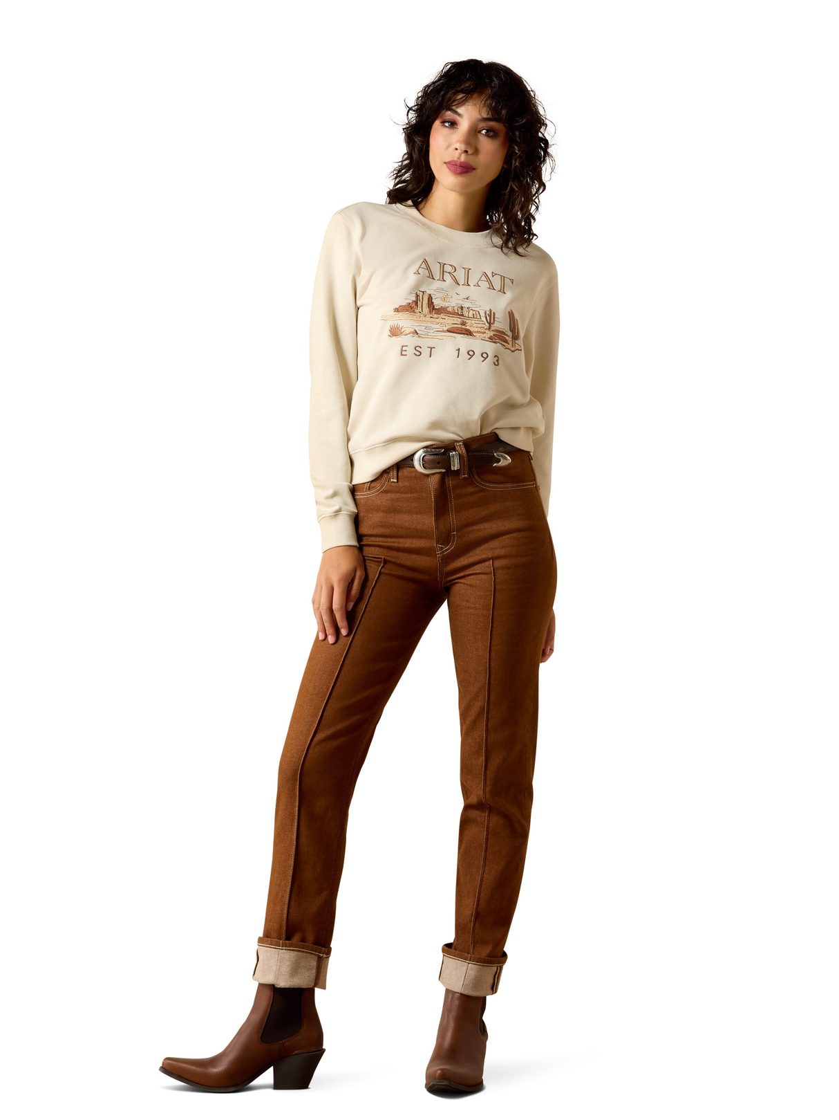 Sweatshirt Essential Crew Summer - Femme