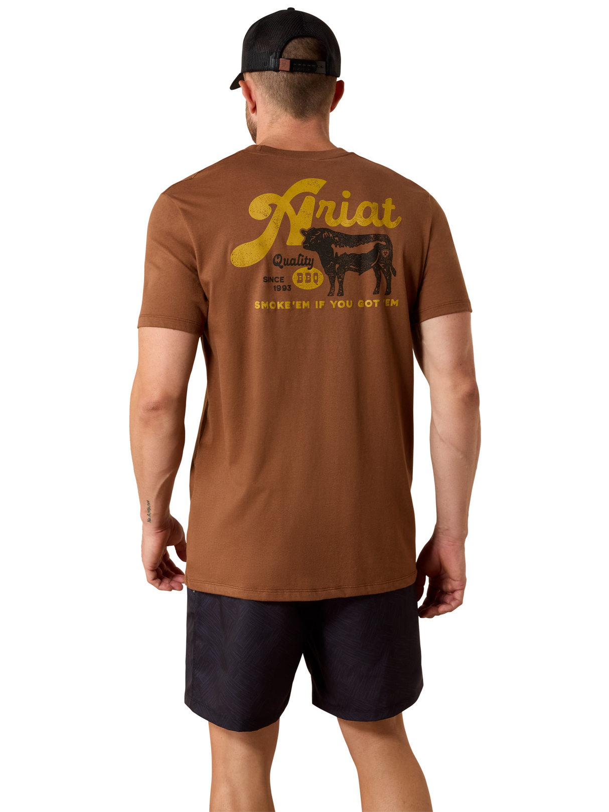 T-shirt BBQ Smoke - Homme