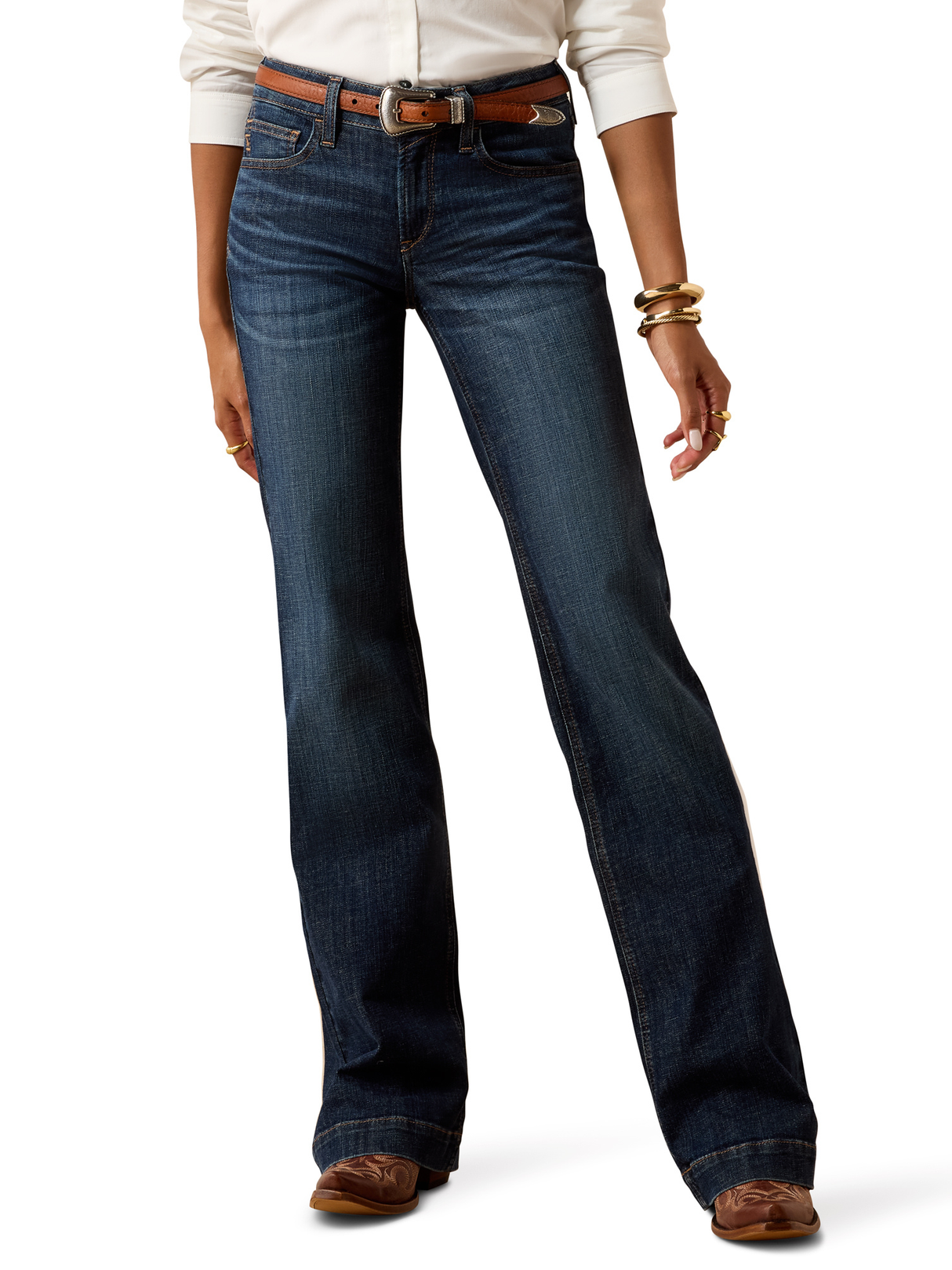Jeans Western Perfect Rise Maddie Trouser Florida - Femme