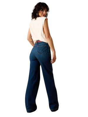 Jeans Western Penelope Wide Leg Ultra Taille Haute Lakewood - Femme