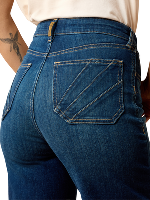 Jeans Western Penelope Wide Leg Ultra Taille Haute Lakewood - Femme