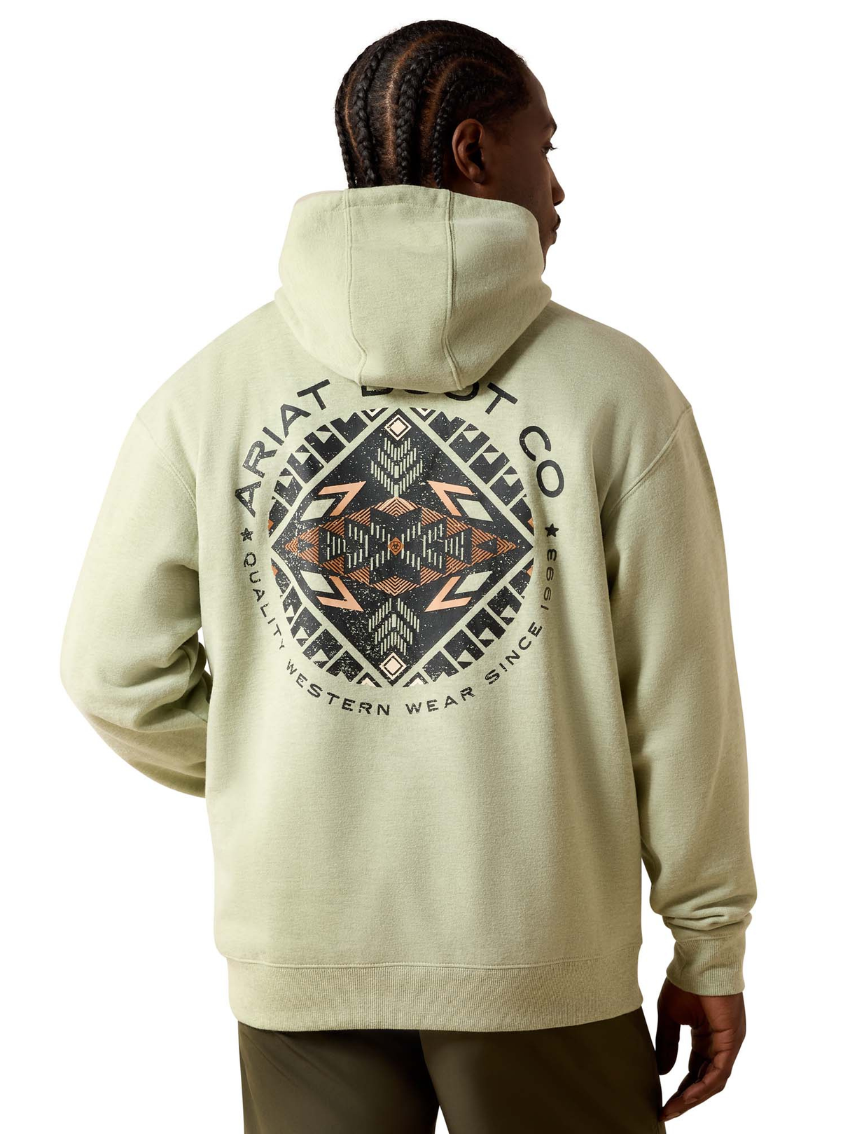 Hoodie Southwest Sunset Fade - Homme