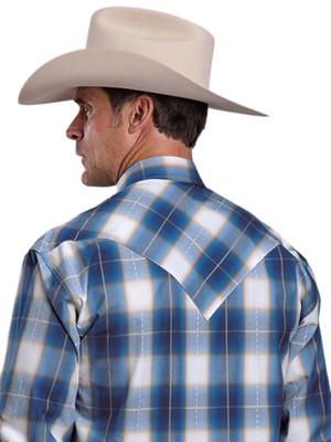 Chemise Western 2877 Azure Ombre - Homme