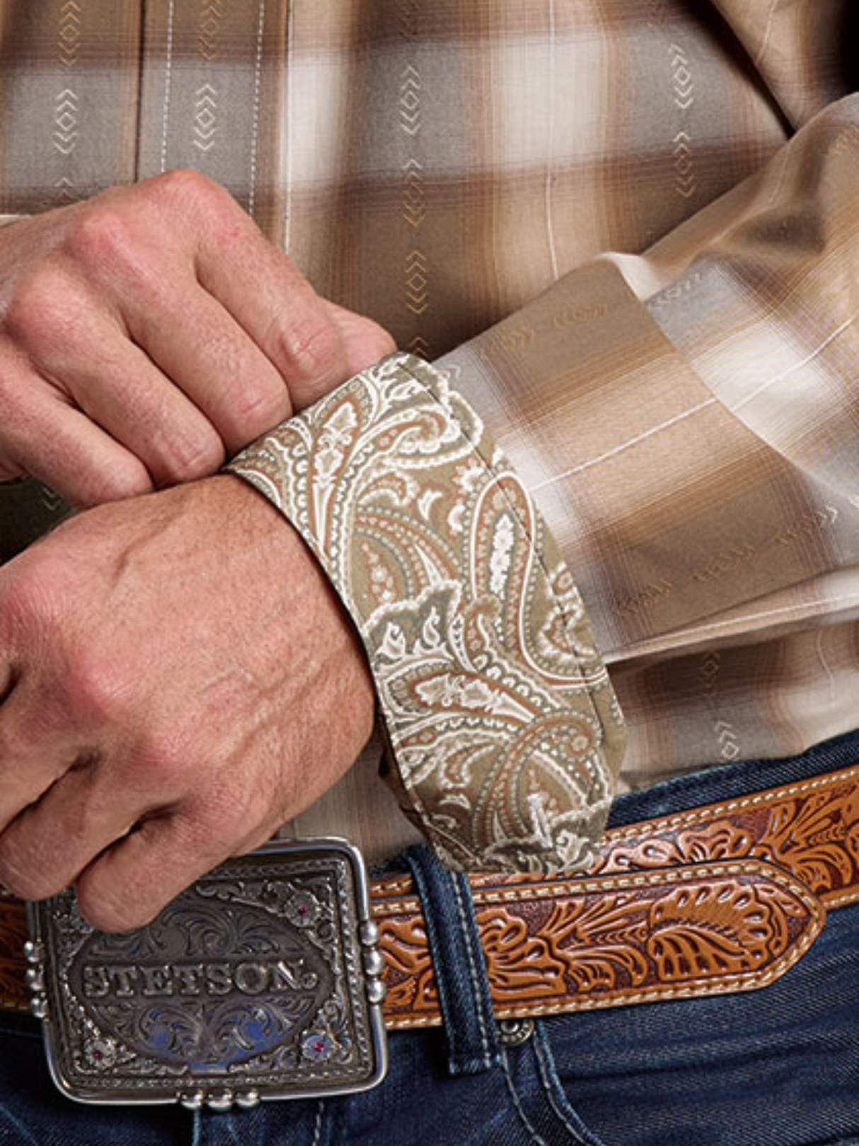 Chemise Western Gold Dust Plaid - Homme