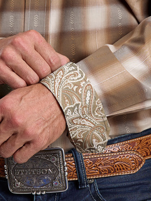 Chemise Western Gold Dust Plaid - Homme