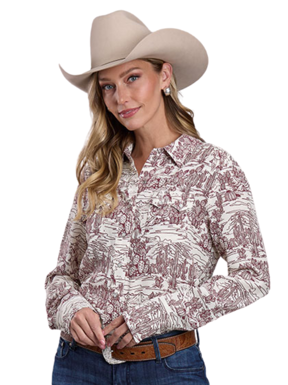 Women's Western Desert Canvas Shirt