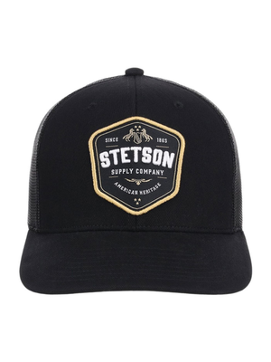 Casquette trucker à écusson brodé Stetson Supply Company