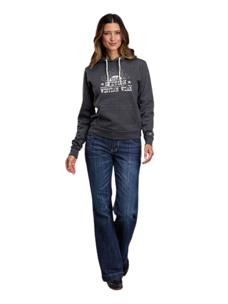 Chandail à capuchon USA Western Wear - Femme