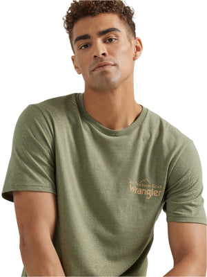 T-shirt Deep Lichen Green Heather - Homme