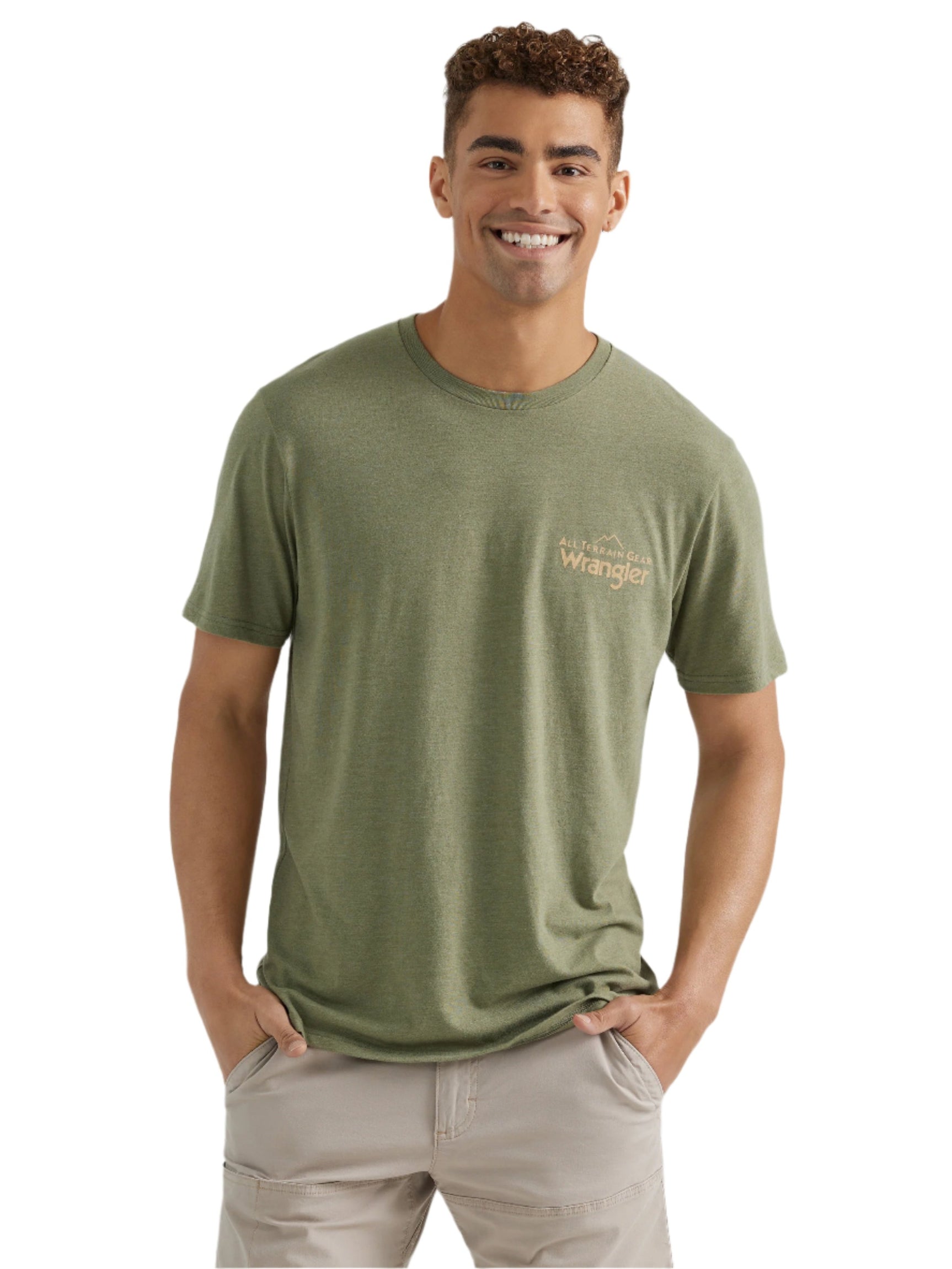 T-shirt Deep Lichen Green Heather - Homme