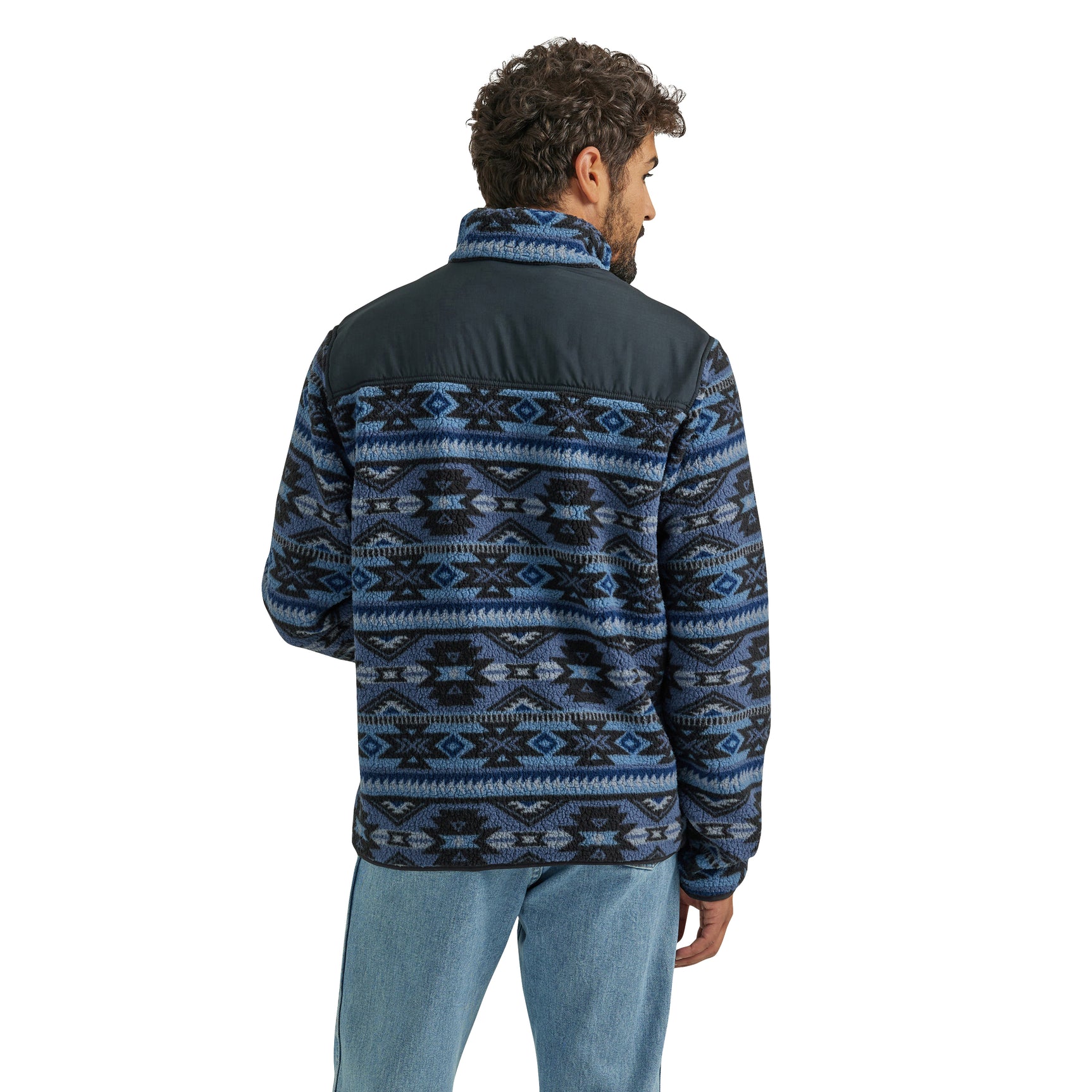 Blue Shadow Sherpa Jacket - Men's