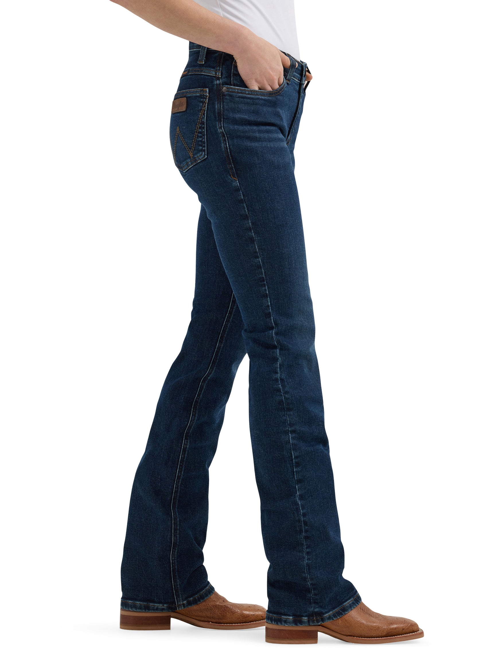 Jeans Ultimate Riding Willow Mid-Ride Bootcut Traci - Femme