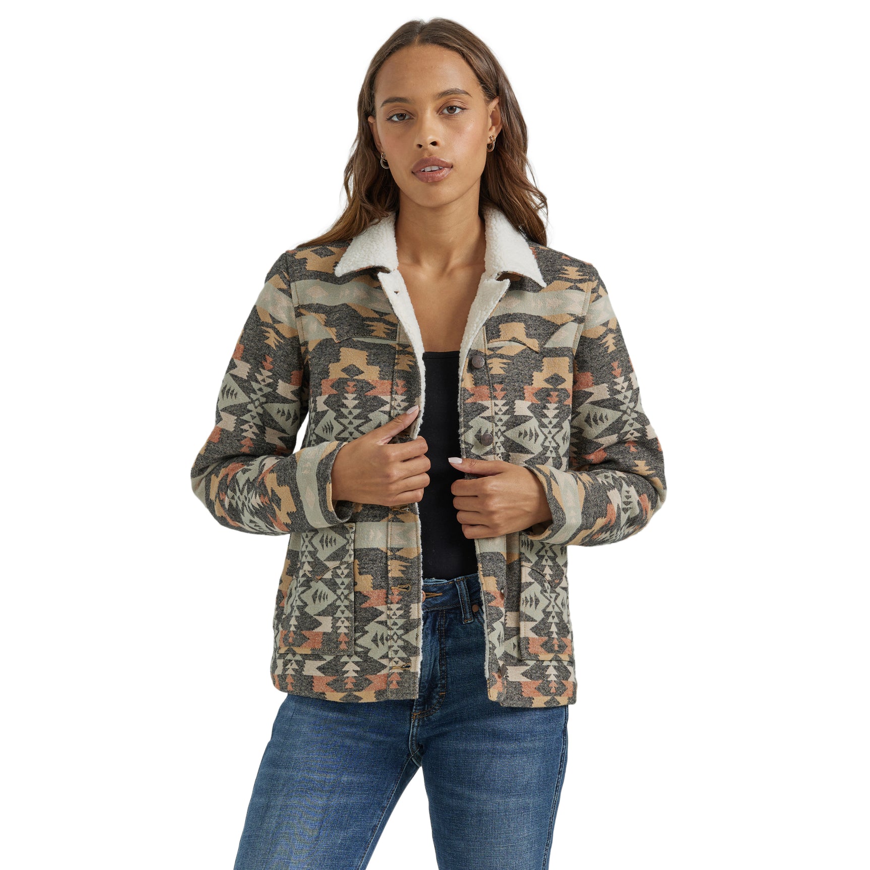 Manteau Sherpa Barn - Femme