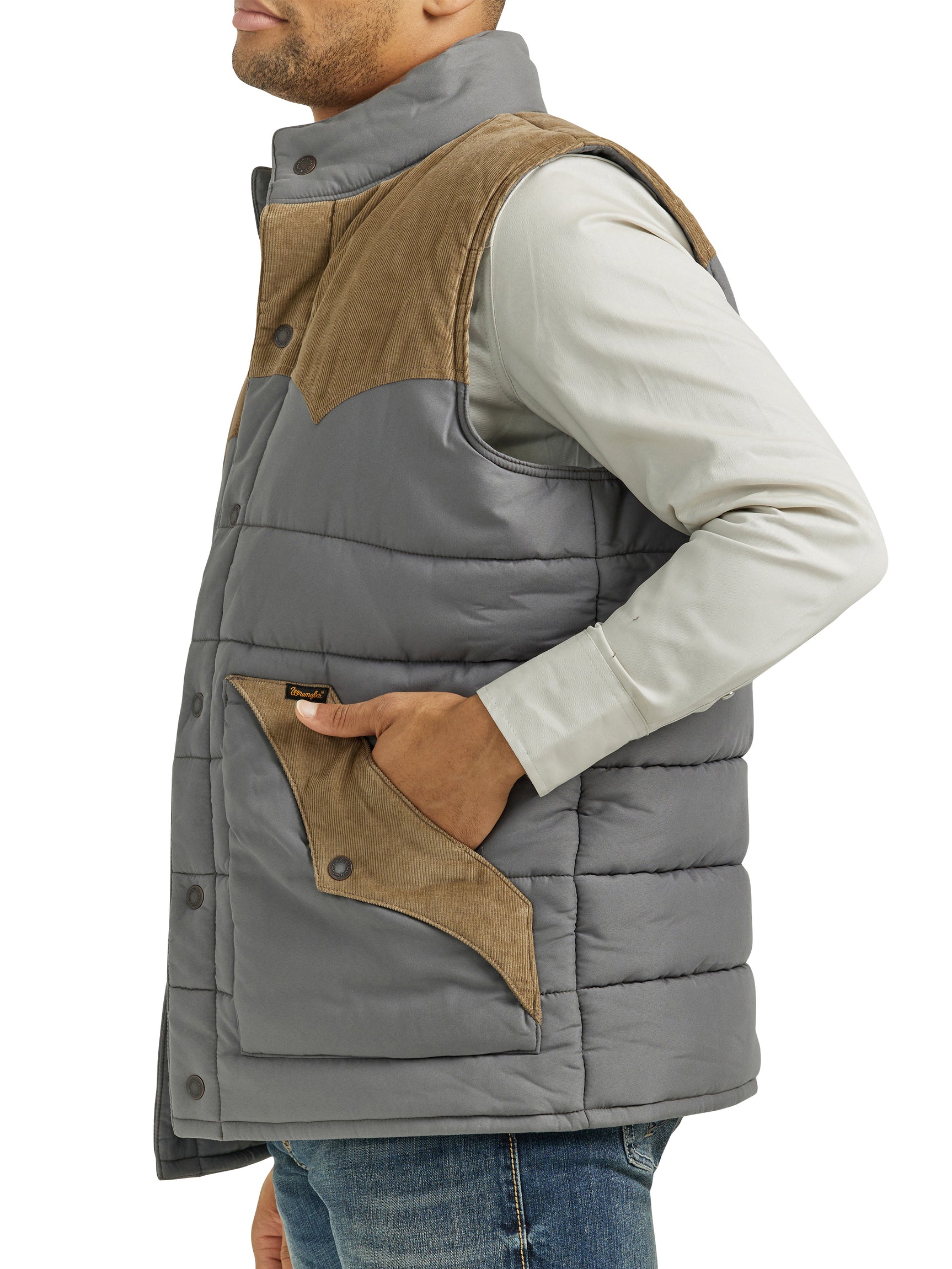 Veste sans manches Puffer Yoke - Homme