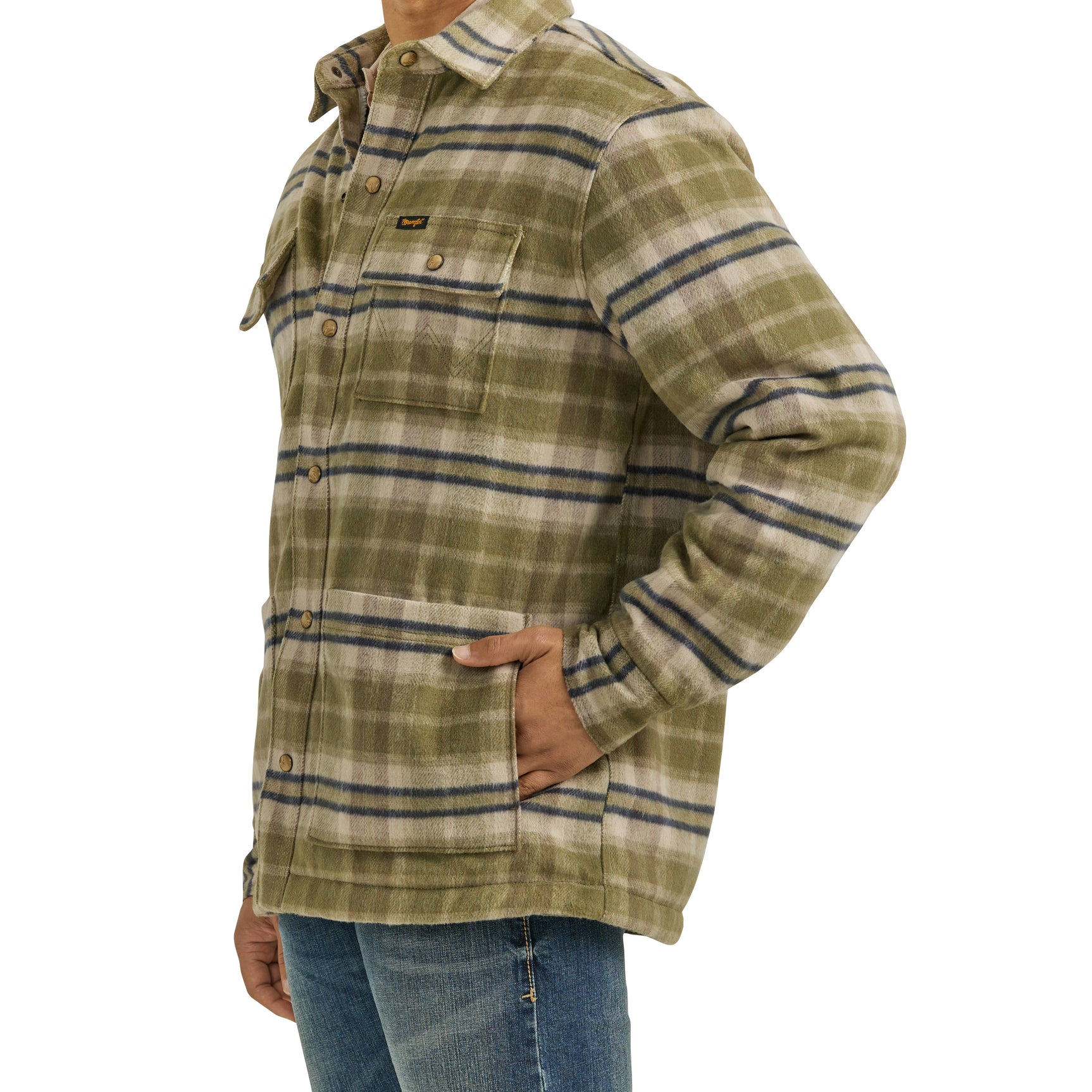 Veste de flanel quilt Birch - Homme