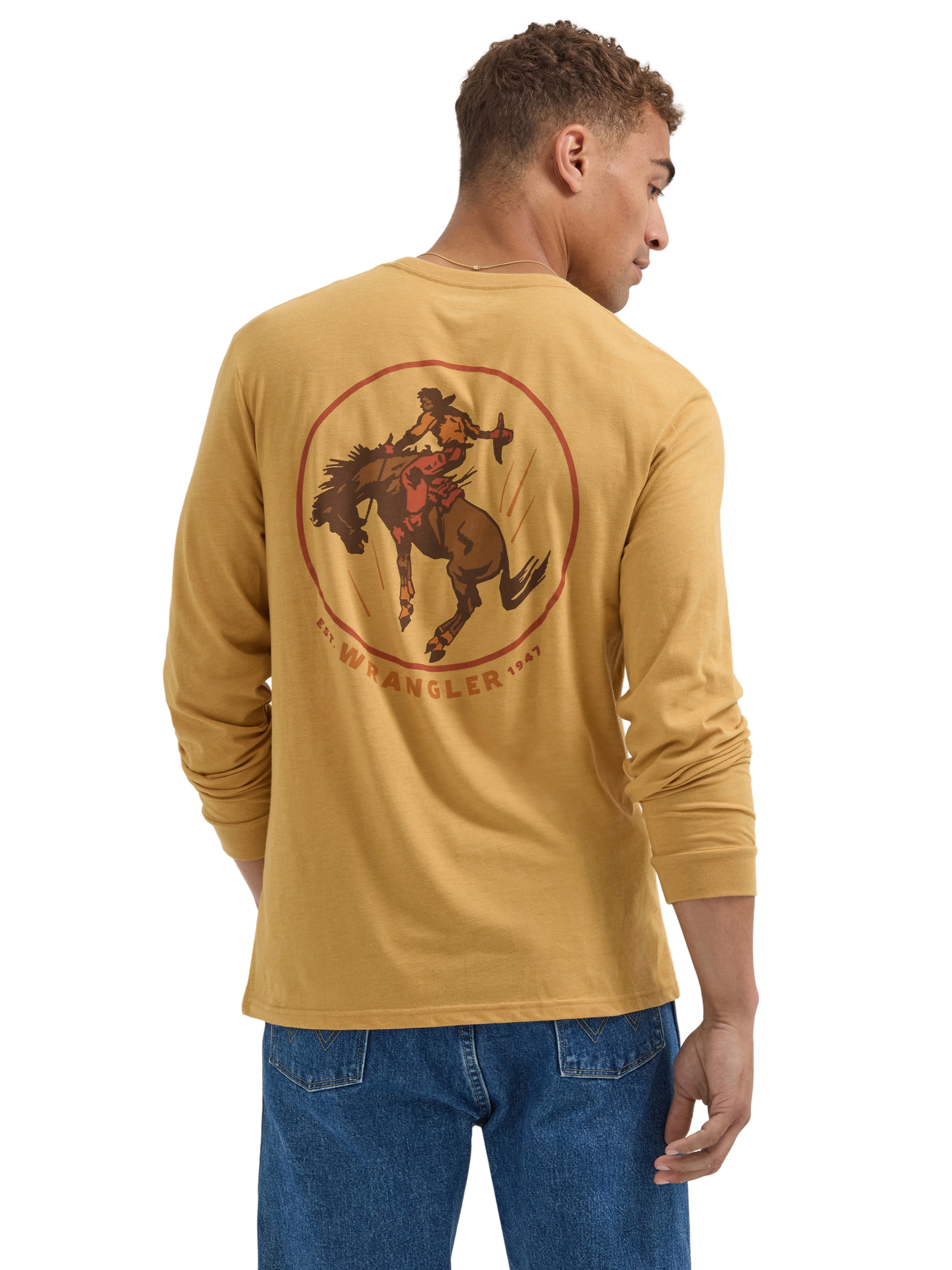 Chandail à manches longues Bronco Rider - Homme