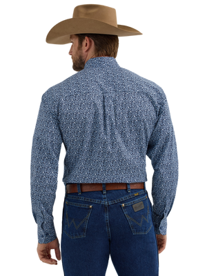 Chemise George Strait Bleu - Homme